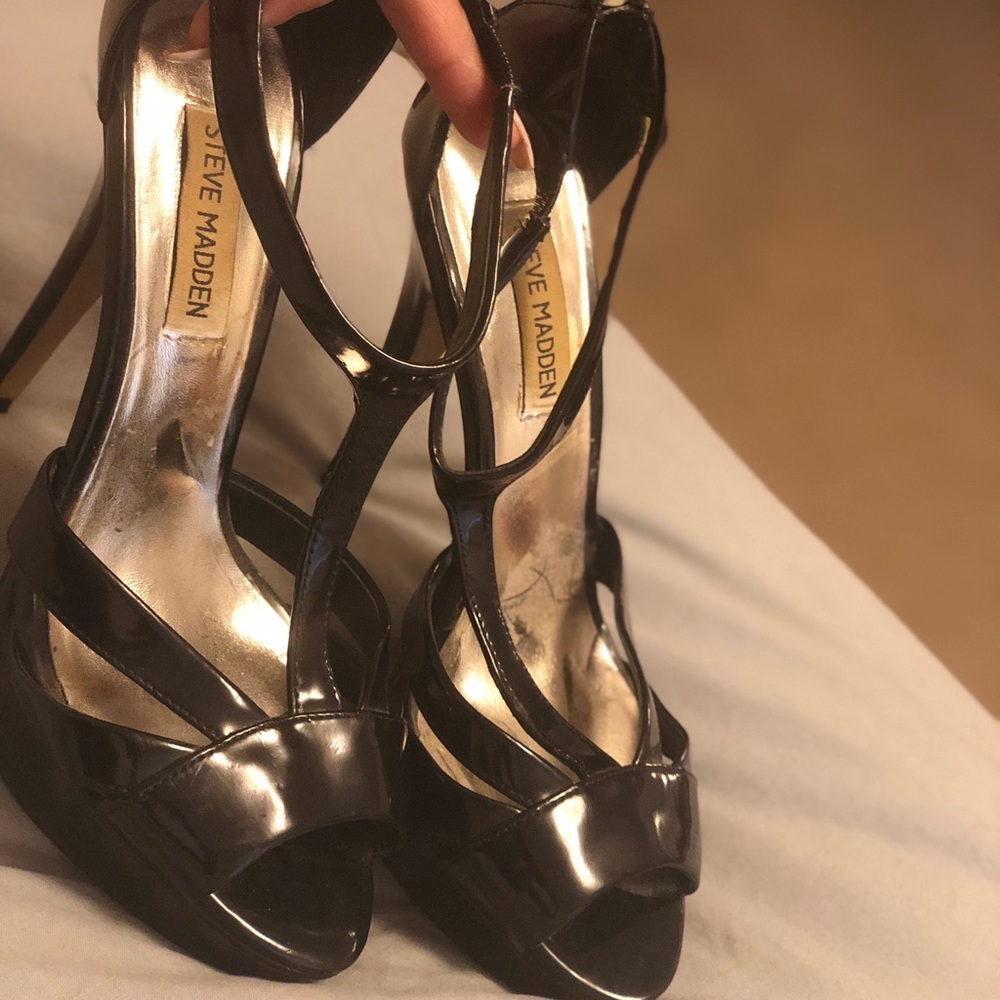 Steve Madden open toe heels
